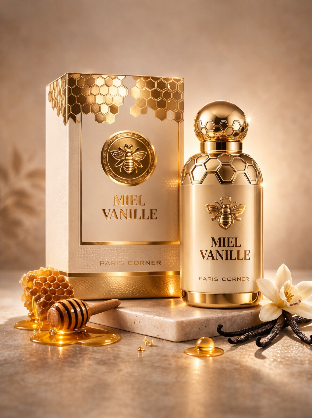 Miel vanille Paris corner